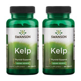 Swanson Kelp – source d'iode naturelle en bouteille, apport quotidien potentiel.