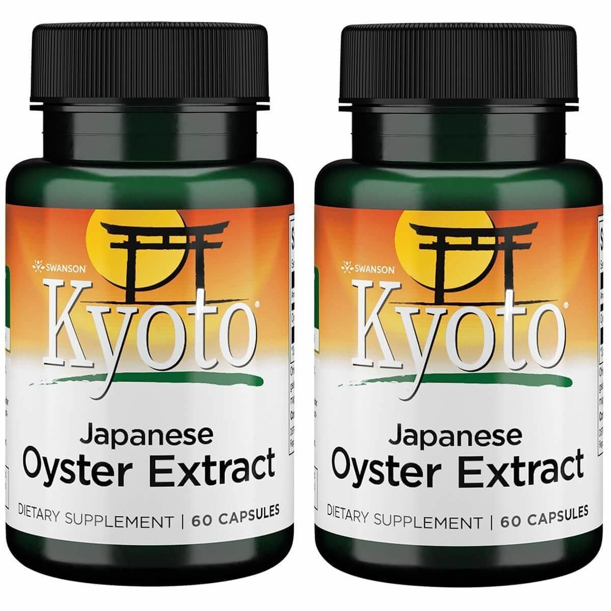 Swanson Kyoto bouteille d extrait d huître japonais, favorisant le bien être quotidien