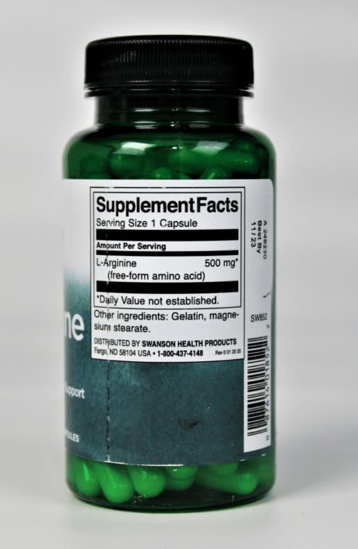 Swanson L-Arginine – image d'une séance d'entraînement suggérant un soutien potentiel d'énergie.