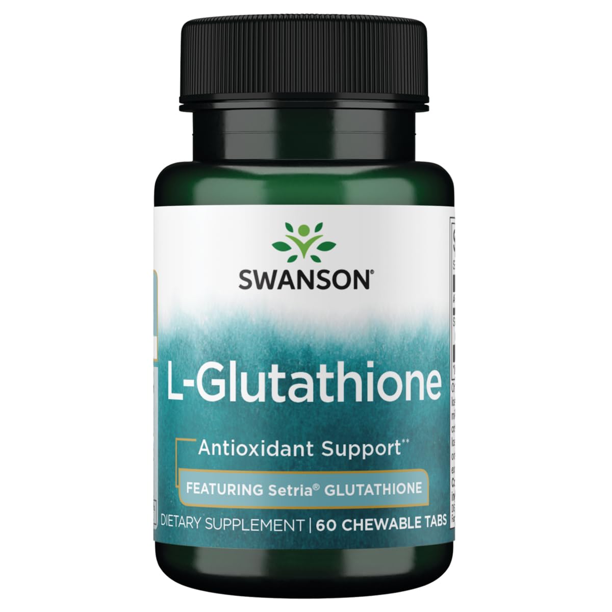 Swanson L-Glutathione Sublingual, bouteille, soutien détox naturelle et prise pratique