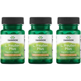 Swanson L. Reuteri Probiotic Plus — bouteille ouverte pour le soutien digestif.