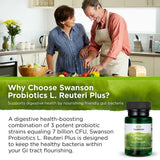 Swanson L. Reuteri Probiotic Plus — pack de 3 boîtes pratique et économique.