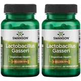 Swanson Lactobacillus Gasseri : bouteille et capsules végétales, soutien digestif potentiel