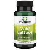 Swanson Laitue Sauvage Spectre Complet 450 mg – capsules pratiques pour usage quotidien.
