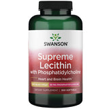 Swanson Lécithine 300 Sgels — bouteille pratique pour le soutien cognitif potentiel.