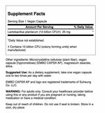 Swanson L. Plantarum – gélules végétales: peut favoriser la régularité intestinale.