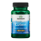 Swanson Lutein : flacon et gélules soutenant le confort visuel au quotidien.