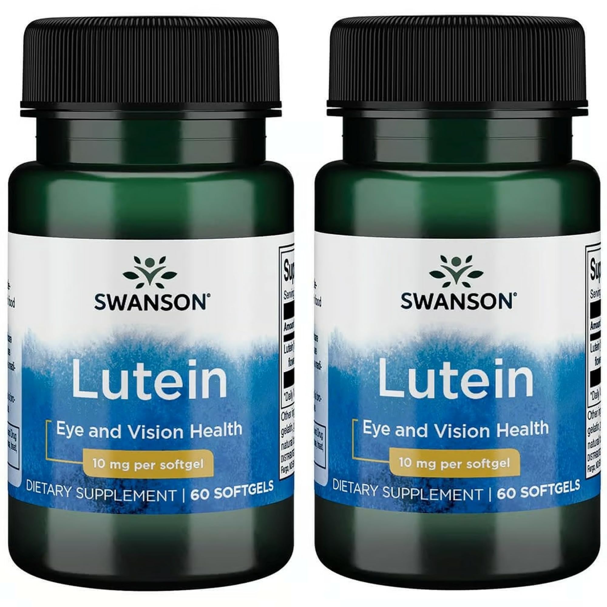 Swanson Lutéine 10 mg – bouteille ouverte, soutien potentiel à la vision au quotidien