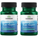 Swanson lutéine-zéaxanthine, bouteille gélules molles, soutien potentiel à la santé oculaire