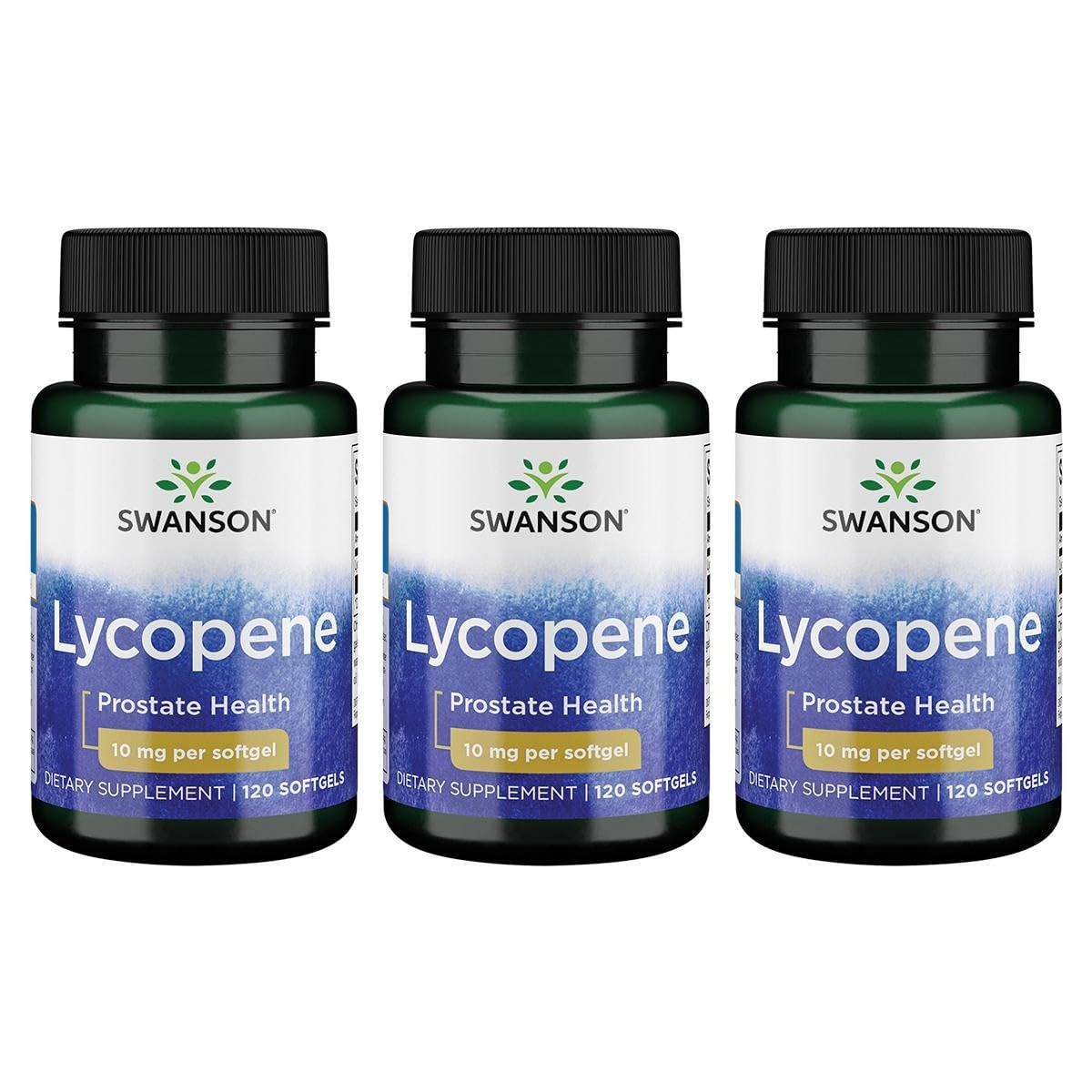 Swanson Lycopène 10 mg, pack de gélules: soutien antioxydant potentiel au quotidien.