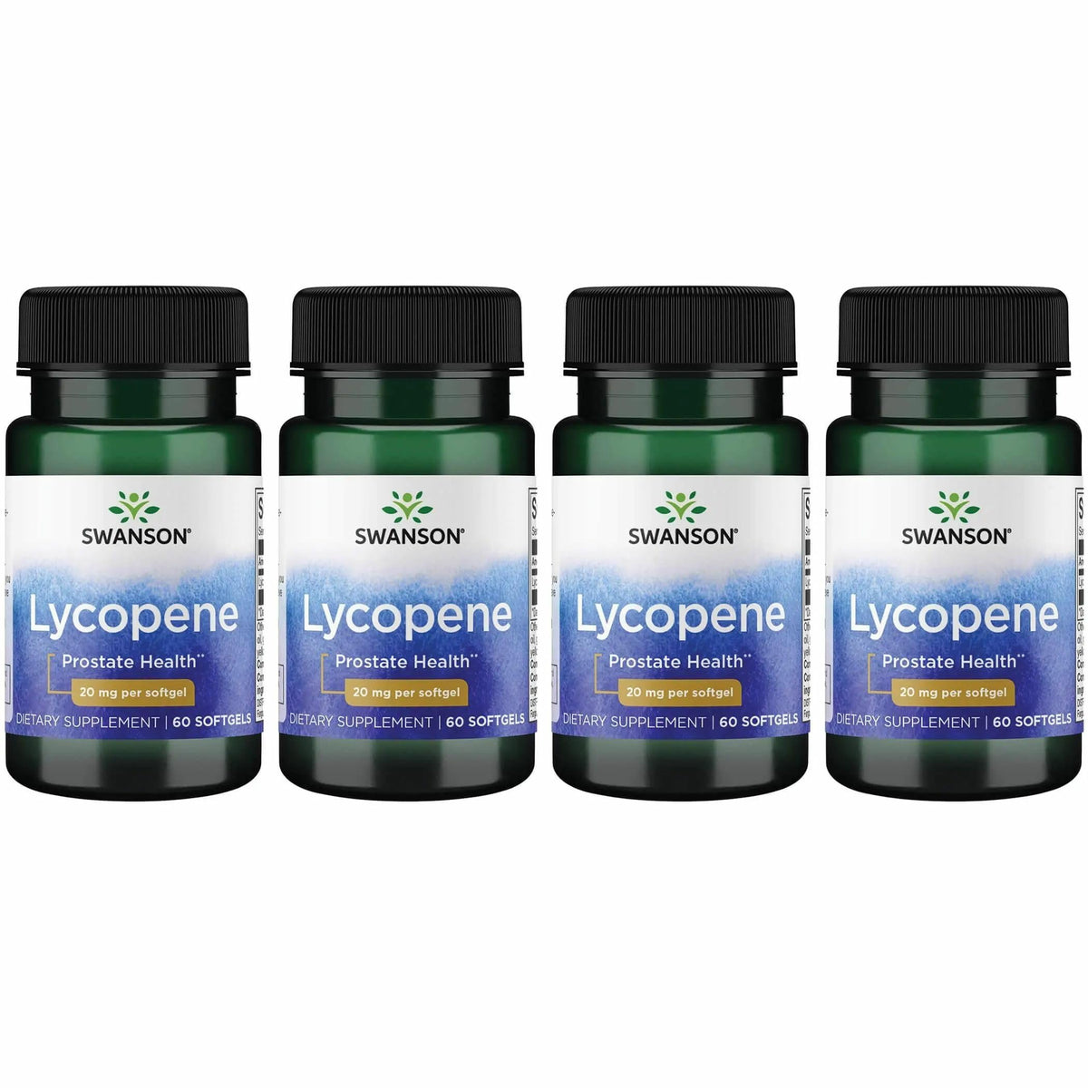 Swanson Lycopène, bouteille softgels, soutien prostatique potentiel dans votre routine