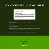 Vue d’ensemble des capsules; 500 mg par prise, pratique et non-OGM.