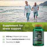 Swanson Magnésium L-Thréonate – capsules véganes visibles promouvant la cognition et l'apprentissage.