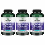 Swanson Magnésium Lactate – bouteille ouverte, absorption douce et confortable