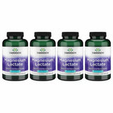 Swanson Magnésium Lactate: capsules 84 mg pour soutien musculaire et os sain.