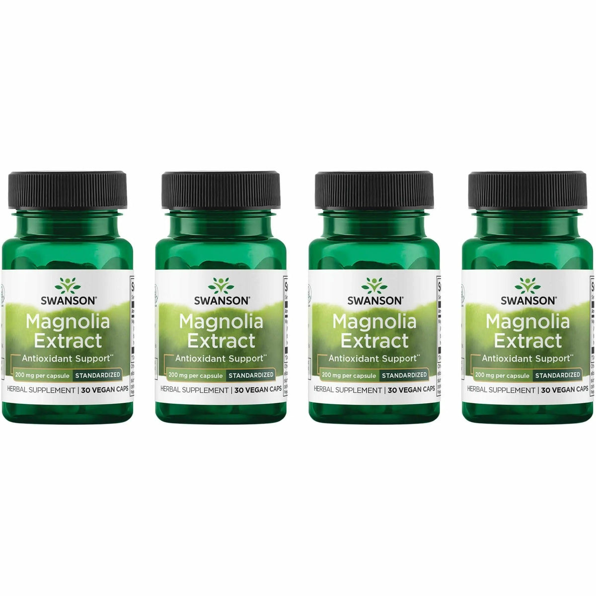 Swanson Magnolia Bark – Bouteille: soutien digestif potentiel et bien-être nerveux.
