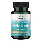 Swanson Mélatonine flacon 120 gélules – aide potentielle au sommeil