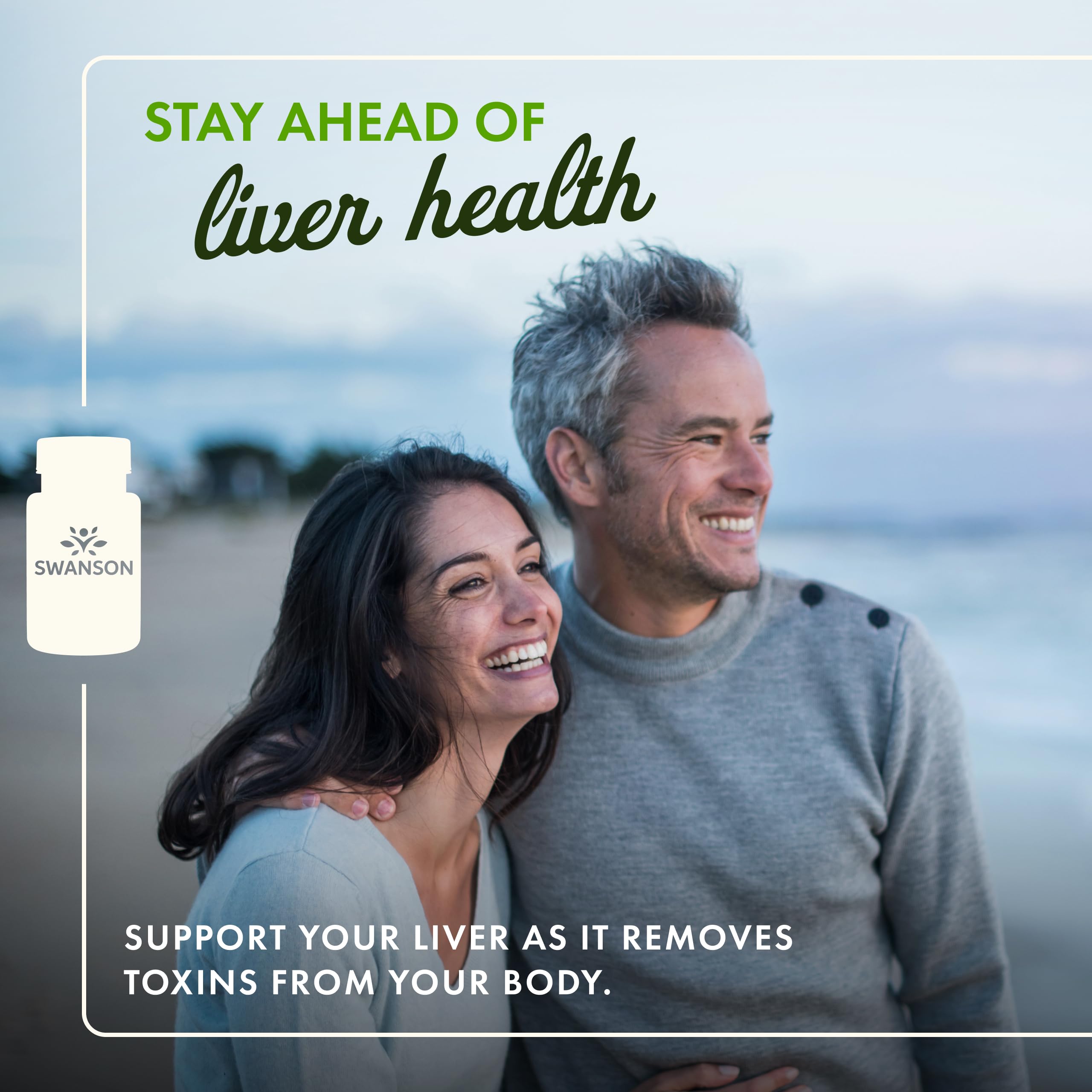 Capsules vertes Swanson Milk Thistle, faciles à avaler pour un mode de vie sain.