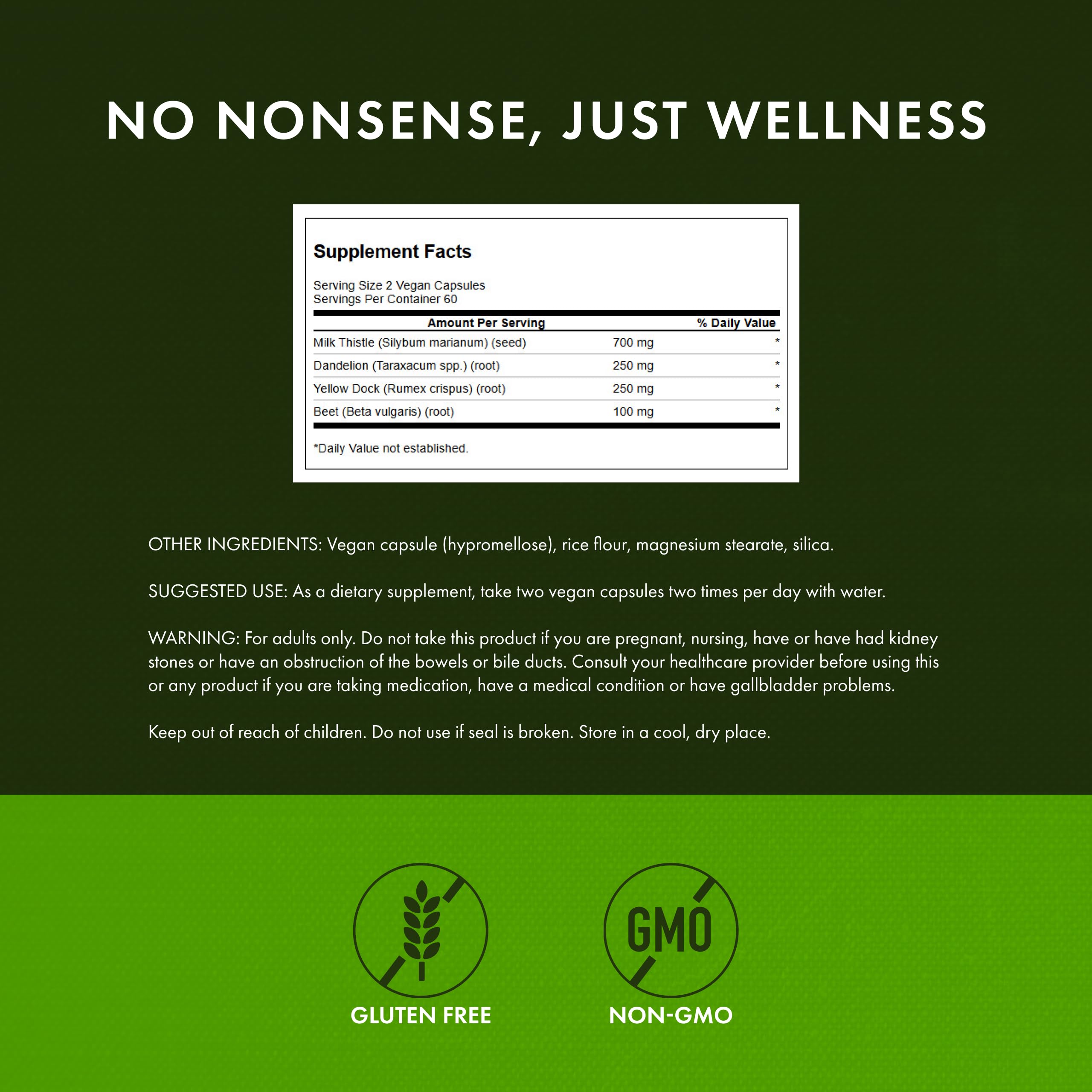 Melange d'herbes Swanson: mélanges naturels, soutien potentiel à l'équilibre.