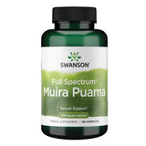 Swanson Muira Puama – Bouteille de 90 gélules soutient la vitalité et l'énergie.