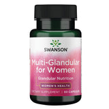 Swanson Multi-GLANDULAR pour femmes: bouteille prête à l’emploi, usage quotidien simplifié.