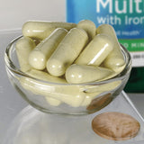 Capsules Swanson Multi-Minéral Quotidien visibles, pratique soutien nutritionnel quotidien.