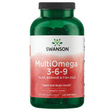 Swanson MultiOmega 3-6-9, capsules huile de lin: soutien potentiel pour le système cardiovasculaire.