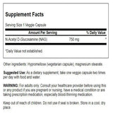 Swanson N-acétyl-D-glucosamine capsules végétales: usage quotidien potentiel pour le confort articulé.