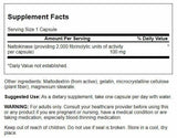 Swanson Nattokinase etiquette bouteille 30 capsules, format portable.