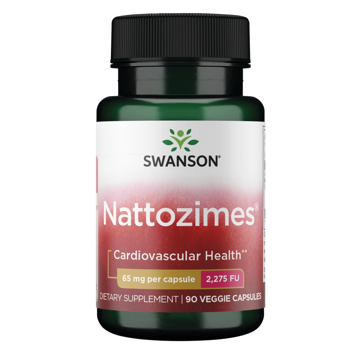 Capsules Swanson Nattozimes versées de la bouteille, routine quotidienne potentielle