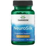 Swanson Neurosilk 200 mg gélules, boîte visible, soutien potentiel à l'attention