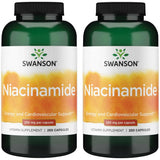 Swanson Niacinamide bouteille soutien energetique potentiel et bien etre quotidien