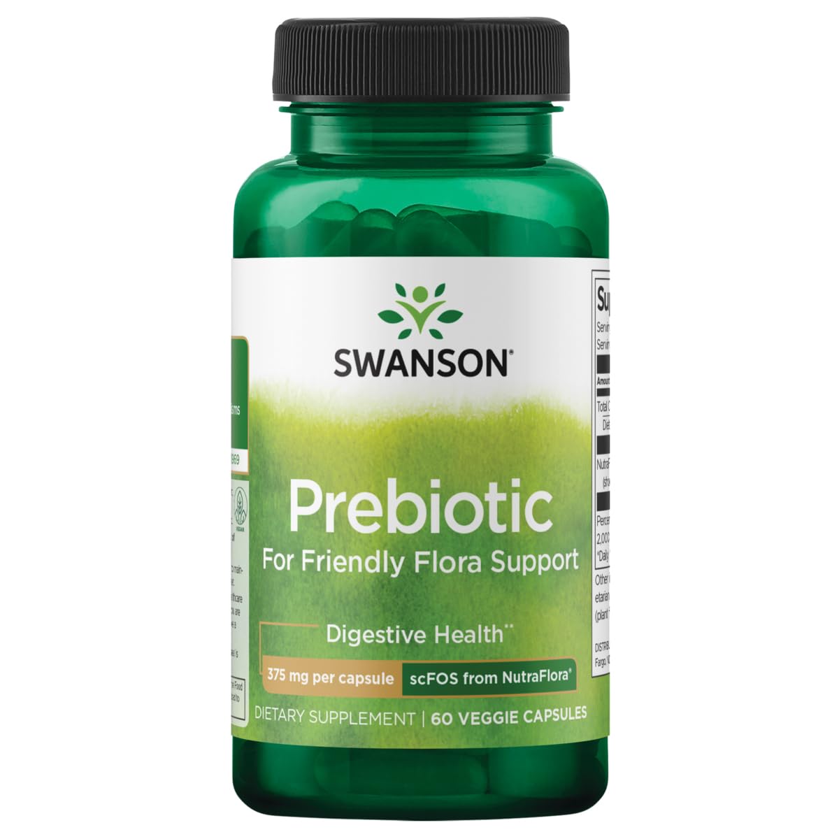 Nutraflora Swanson, capsules digestives, soutien d'une flore intestinale saine et d'une digestion confortable