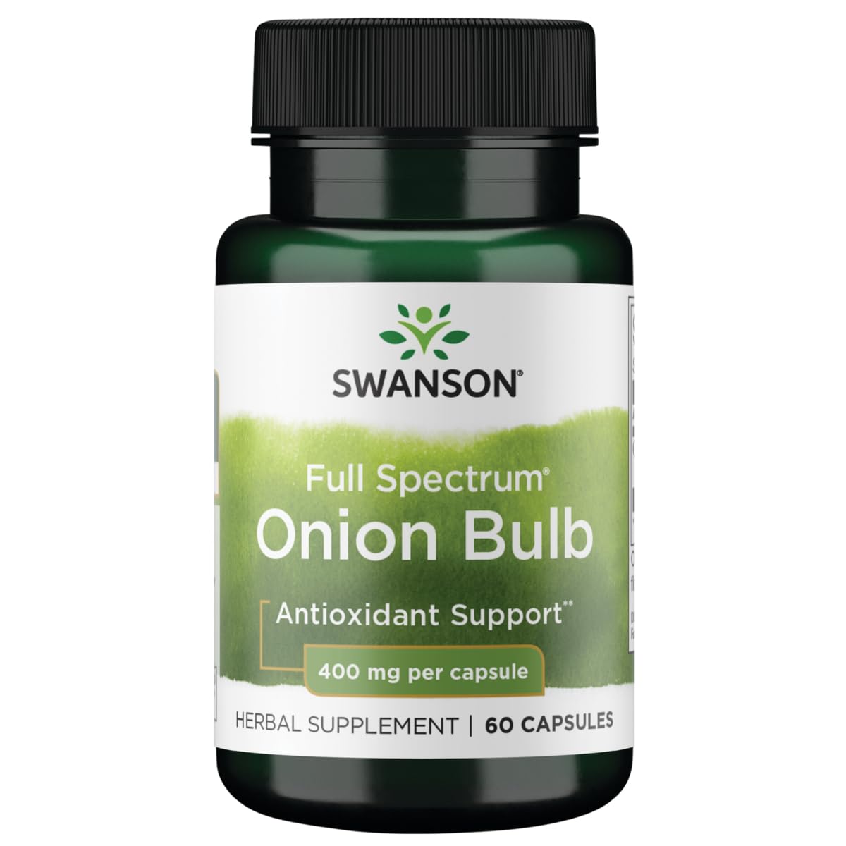 Swanson oignon à spectre complet, capsule bulbe – soutien général de la santé et usage quotidien