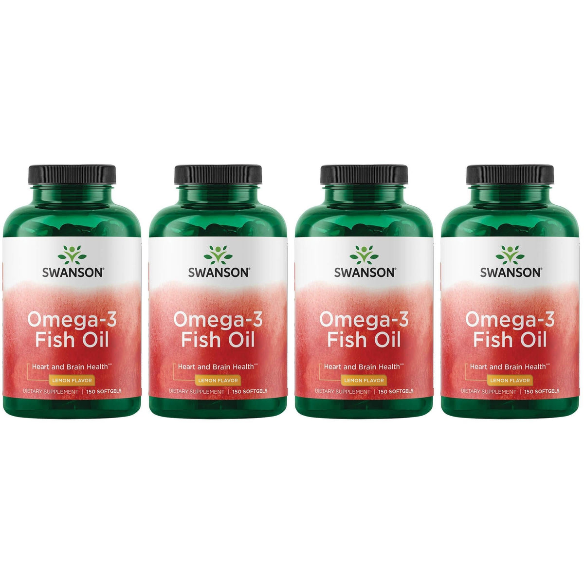 Swanson Omega-3 Gelules citron: soutien potentiel pour le cœur et le cerveau.