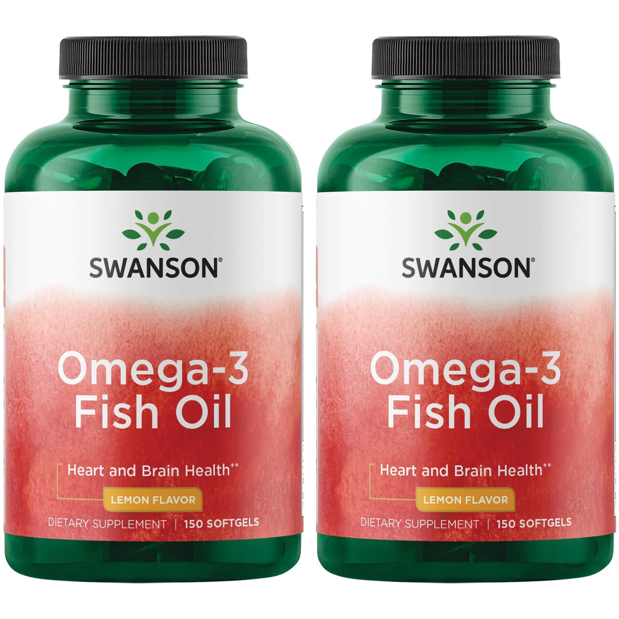 Swanson Omega3: versement de la bouteille pour un soutien potentiel du cœur et du cerveau.