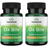 Swanson Ox Bile: flacon de gélules 90 mg pour une utilisation pratique au quotidien.