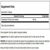 Swanson Catuaba capsules blister, forme pratique pour l'énergie quotidienne