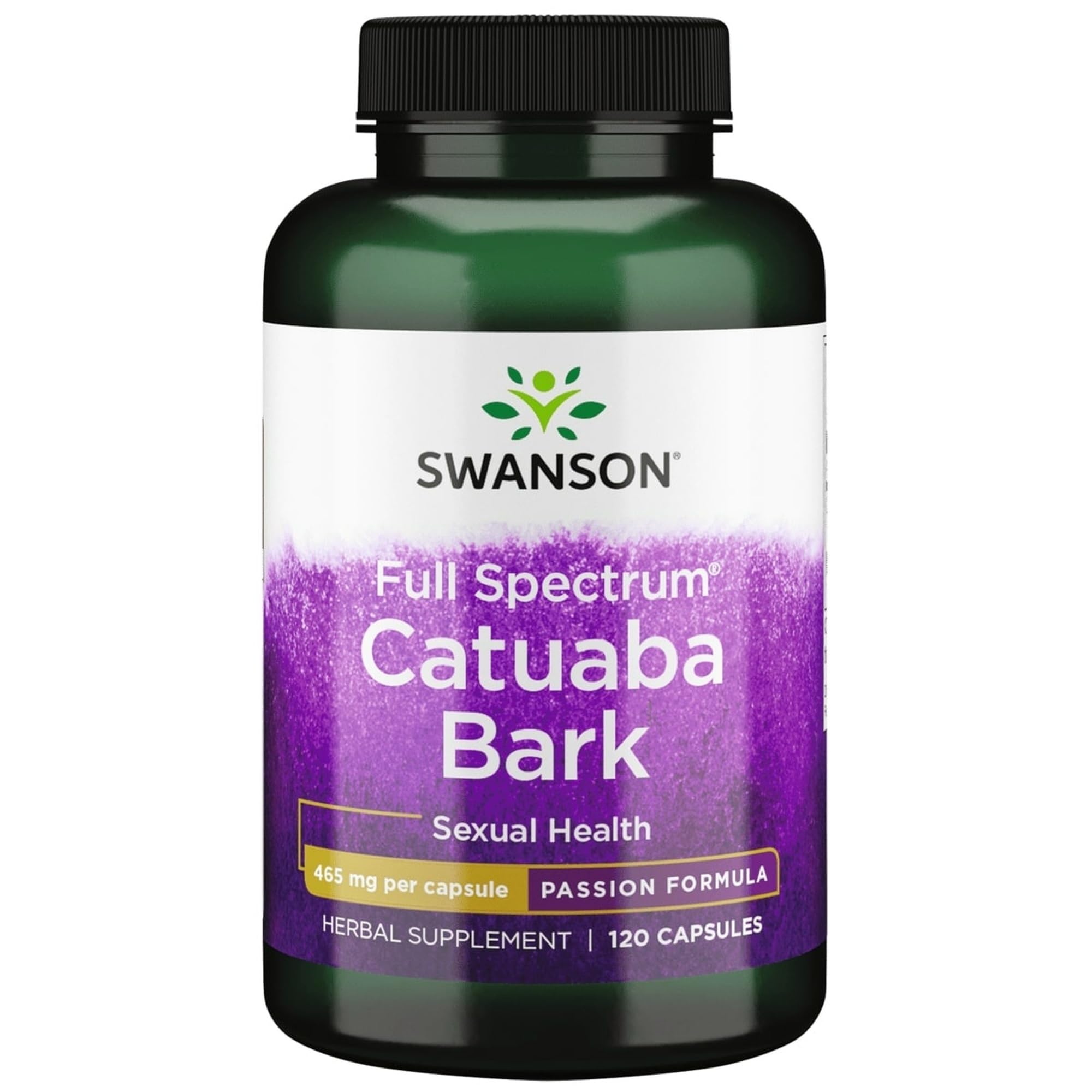 Swanson Catuaba écorce en capsules, énergie naturelle et vitalité potentielle