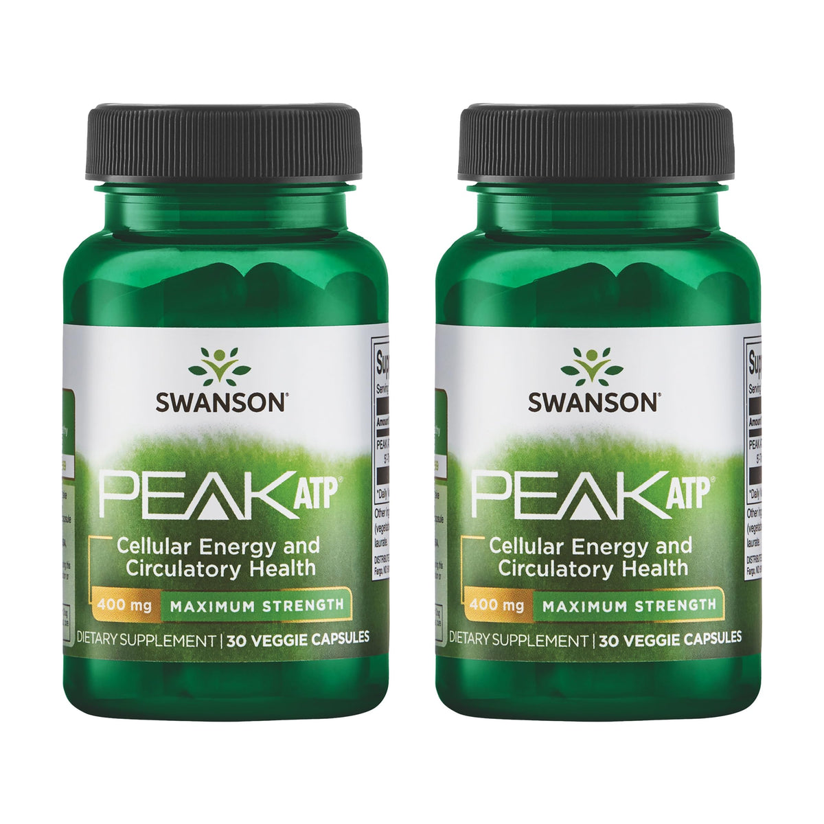 Swanson Peak ATP dans la bouteille, soutien potentiel à l énergie quotidienne.