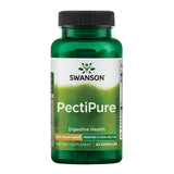 Swanson Pectipure gelules 600 mg, flacon et etiquette, soutien digestif potentiel