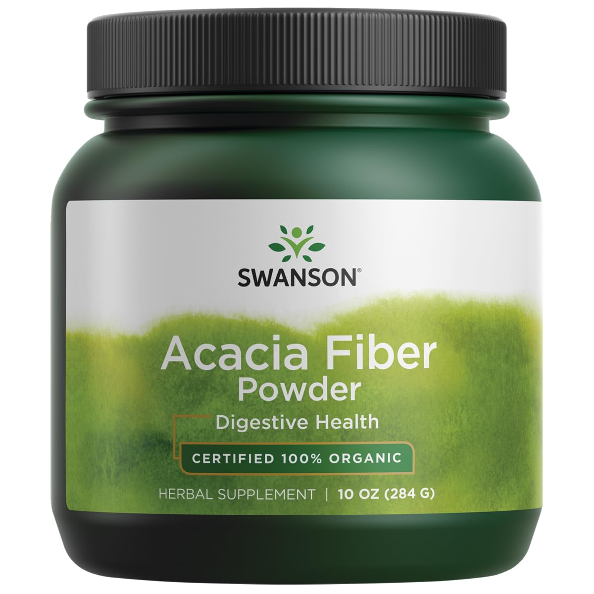 Swanson Poudre Fibre Acacia 284 g – texture légère et digestion potentielle.