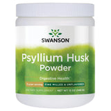 Swanson Psyllium Husk Poudre sans-arôme, pratique pour l'ajout quotidien de fibres.
