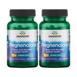 Swanson Ultra Pregnenolone, flacon gélules 50 mg, pratique à intégrer au quotidien.