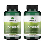 Swanson prêle des champs - bouteille de 90 gélules - soutien potentiel pour cheveux et ongles.
