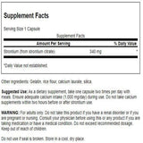Swanson Premium Brand capsules faciles à avaler, pratique au quotidien.