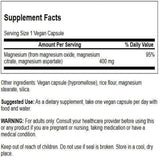 Swanson Magnésium Triple, gélules: usage quotidien pour l’énergie et les muscles.