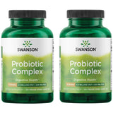 Swanson Probiotic Complex en bouteille, format 2 boîtes, soutien potentiel à la digestion.