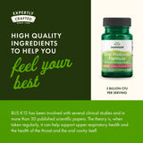 Swanson Probiotique Buccal – étiquette lisible et ingrédients détaillés.