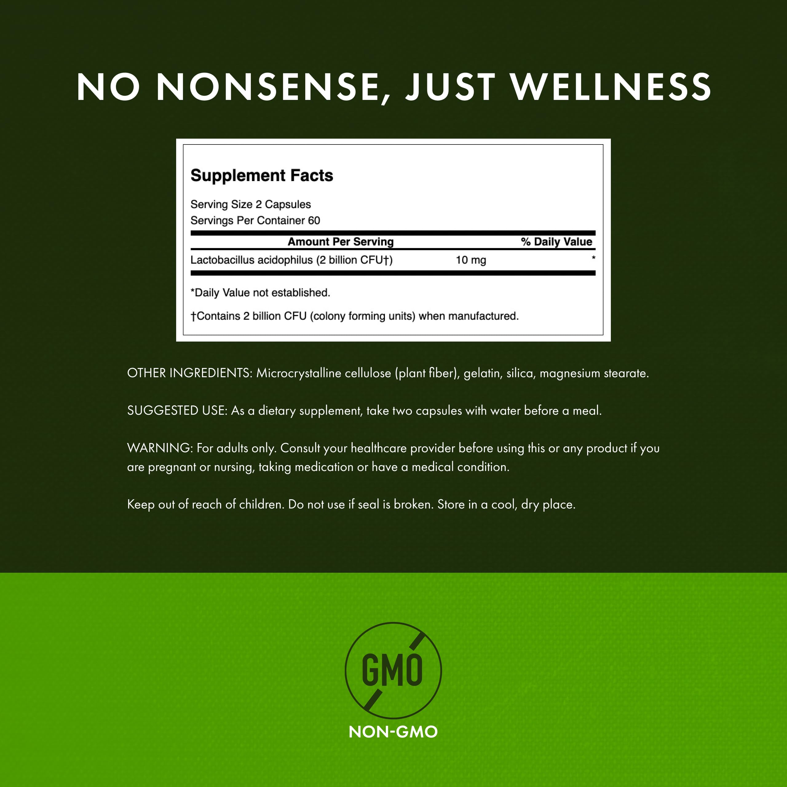 Swanson Probiotique: capsules-details, gélules faciles a avaler pour le quotidien.
